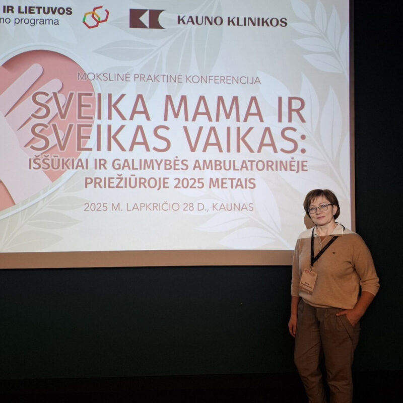 Akušerė Kaune - Vilma Damijonaitienė